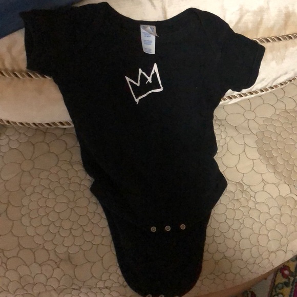 Rabbit Skins Other - Basquiat baby onezie